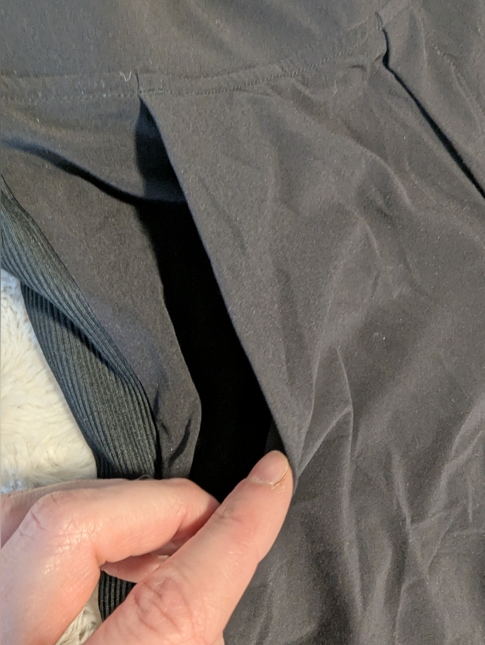 Athleta Black Tapered Pull-On Pants Commuter Travel - Picture 6 of 8